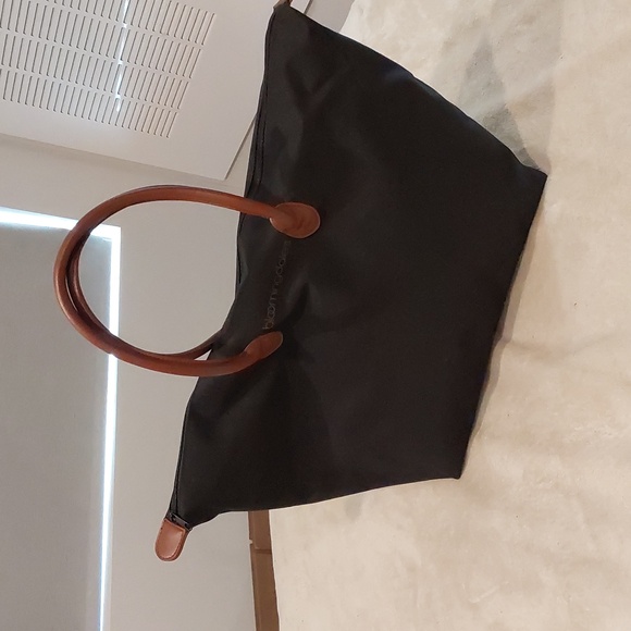 Bloomingdale's large zip-top Weekender,Shopper tote Duffle, Travel bag - Picture 3 of 12